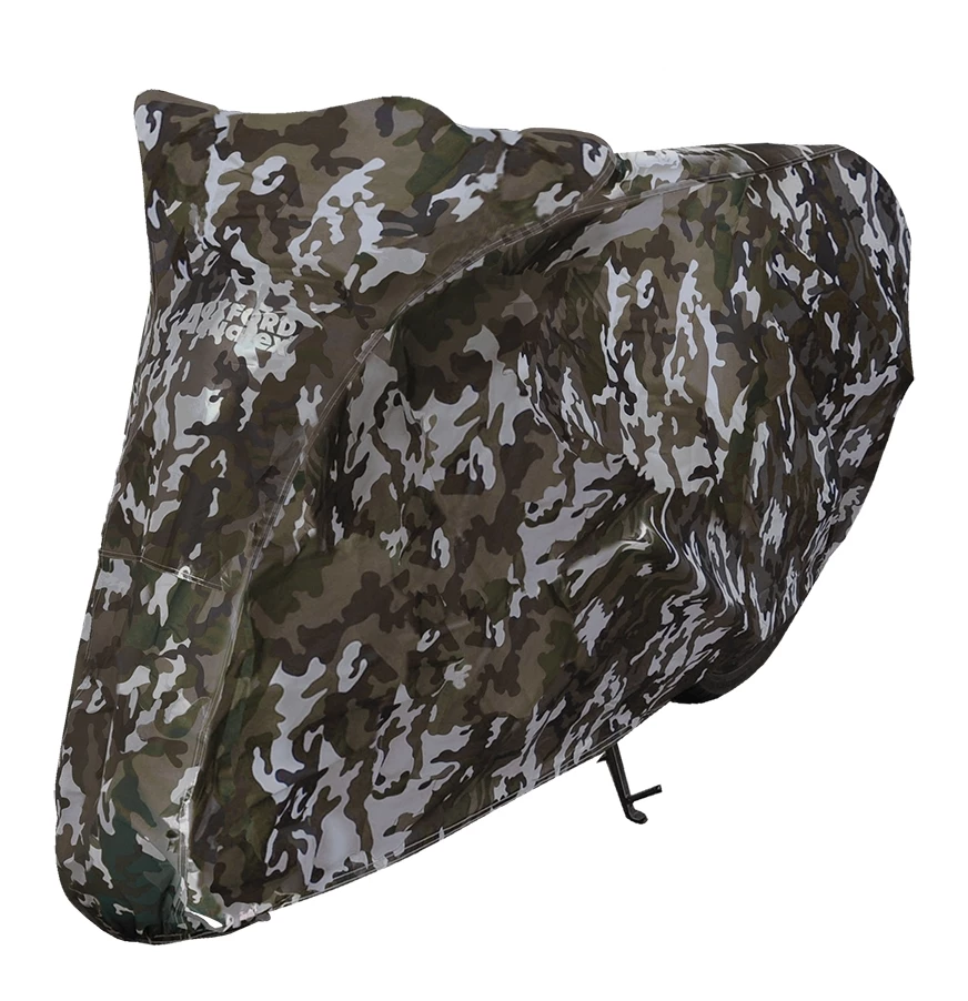 Oxford Aquatex Camo Motorcycle Cover