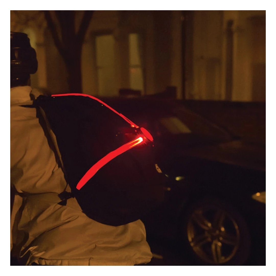 Oxford Commuter X4 Fiber Optic Rear Light - Image 6