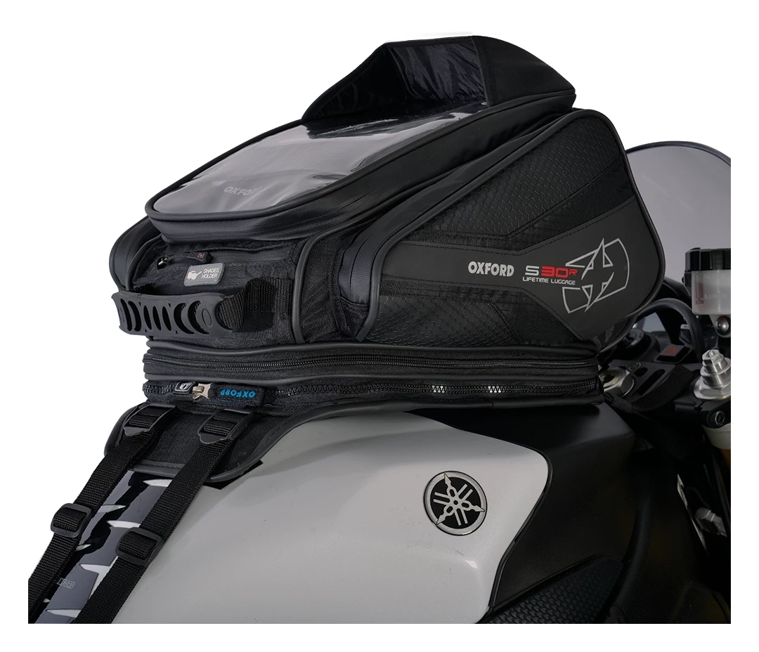 Oxford S30R Strap Mounted Tank Bag